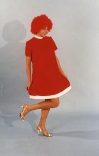 Little Orphan Annie Adult Woman Costumes Red Dress 19 050