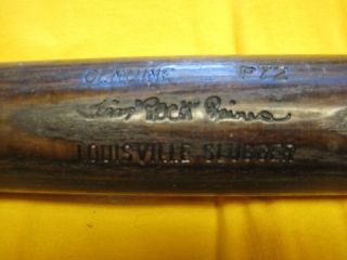Montreal Expos TIM Rock Raines game used P72 bat cut in half for 