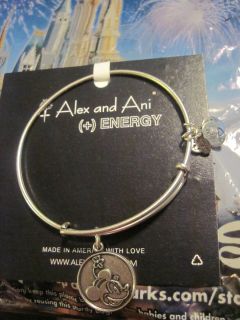 Alex and Ani Energy Disney Silver Expandable Minnie Mouse