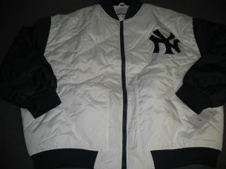 MLB New York Yankees Quilted Jacket Mens 2X Big Tall Nwt Majestic Free 