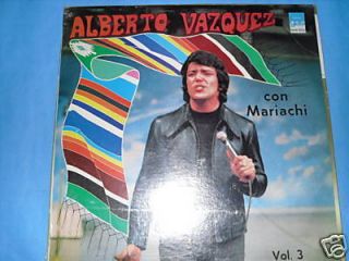 Alberto Vazquez Vol 3 Mex LP SEALED New