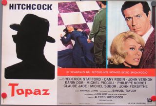 TOPAZ   ALFRED HITCHCOCK   Great Very Rare Complete Set of 8 