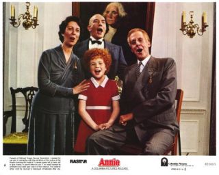 Carol Burnett Albert Finney Tim Curry Signed x4 Annie 1982 Movie 