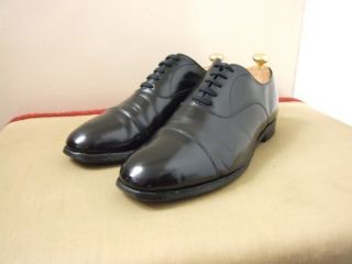 Alfred Sargent Mens Black Oxford Shoes 8F