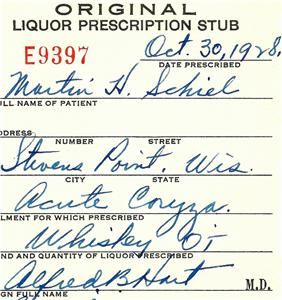   Whiskey Prescription Pharmacy Bar Stevens Point Wi MN