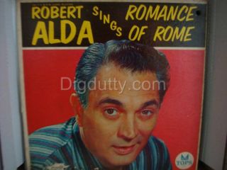 Robert Alda Romance of Rome Vinyl LP