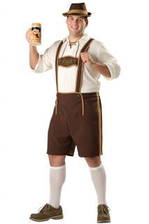   Oktoberfest Bavarian German Beer Man Guy Costume s 3XL New