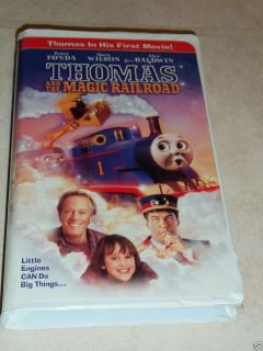    and the Magic Railroad VHS 2000 Alec Baldwin Peter Fonda Mara Wilson