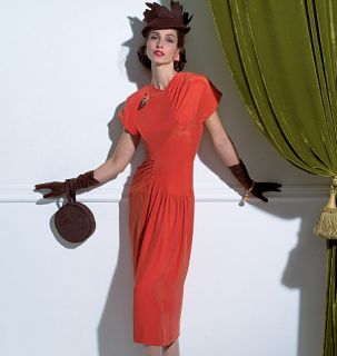 Vogue 2787 Vintage 1948 Retro Aline Swing Rockabilly Dress Pattern 