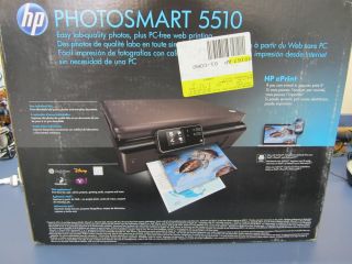 This auction is for an HP PHOTOSMART 5510 All in one printer