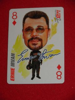 Ernie Irvin All Pro Deal NASCAR Playing Card