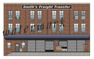 Scale Smiths Freight Transfer Background Building
