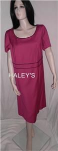 Alex Marie Women Pink Career Dress Plus Sizes 6 16W