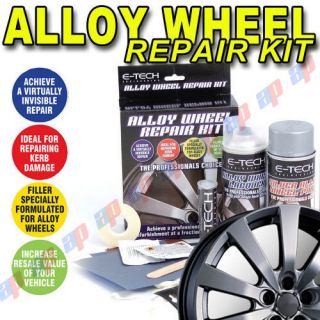 Tech Alloy Wheel Scratch Kerb Repair Kit Nissan