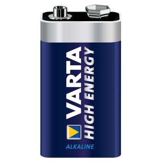Varta High Energy 9V Alkaline 6LR61 MN1604 Bulk Batteries