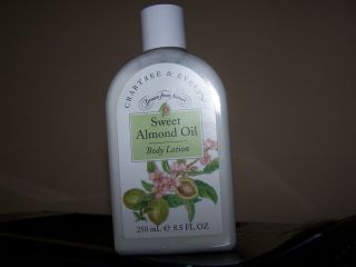 Crabtree Evelyn Sweet Almond Oil Body Lotion 8 5 FL Oz