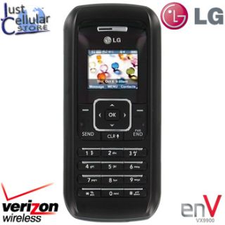 New LG enV VX 9900 GPS VCast Flip Camera Smart Cell Phone No Contract 