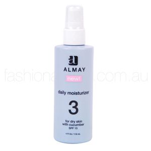 Almay Daily Moisturizer 3 for Dry Skin with Cucumber SPF 15 New SEALED 