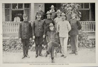   General Matthew Butler Camp Alger VA Original Historic Image