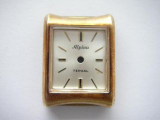 Alpina Terval N O s Watch Case and Dial Swiss
