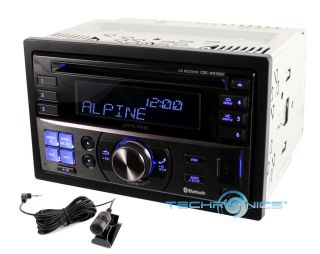 Alpine CDE W235BT Double DIN Car Audio Radio Stereo CD MP3 Receiver w 