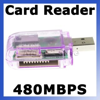 USB 2 0 Multi All in 1 Memory Card Reader SD TF MS M2