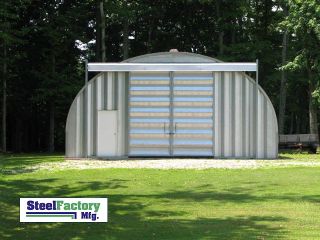 Prefabricated Steel 25x20x14 Metal Barn Outdoor Storage Building Tool 
