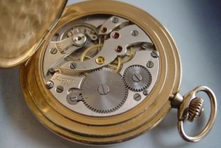 Alpina Vintage Hunter Case Pocket Watch Cal 336