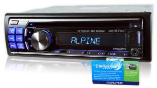 Alpine CDE 124SXM Car Stereo  CD Player XM Sirius CDE124SXM in Dash 