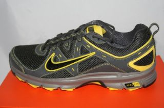 New Mens Nike Air Alvord 9 Running Shoe Grey Yellow Black Size 12 5 