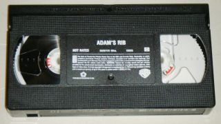 ADAMS RIB VHS MOVIE, Warner Brothers 1949   Spencer Tracy, Katharine 