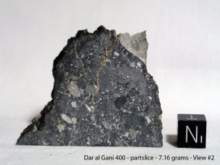 Lunar Meteorite from LIBYA Dar Al Gani 400 Alun A