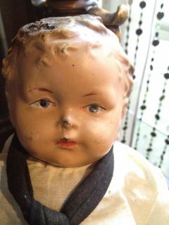 LOUIS AMBERG BOY Composition Doll