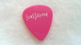   Jam Sexecutioner Guitar Pick Vedder Gossard McCready Ament
