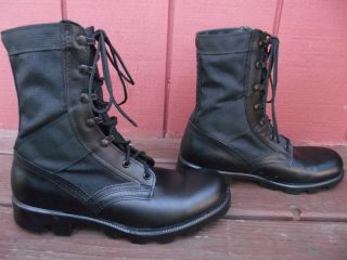 ALTAMA BLACK JUNGLE BOOTS MENS SIZE 8 GREAT PREOWNED CONDITION