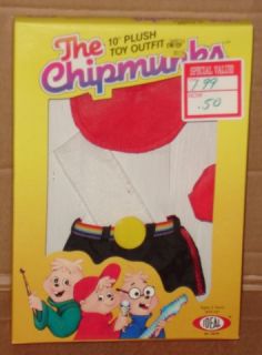 Alvin The Chipmunks Boxer Costume Ideal RARE New
