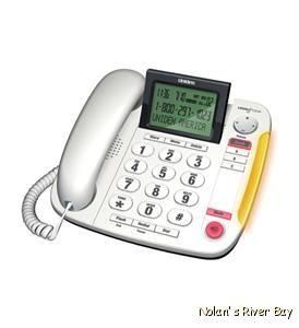 Uniden Amplified Big Button Desktop Caller ID Corded Phone Un CEZ260 