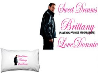 Donnie Wahlberg Custom Standard Pillowcase