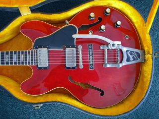 1964 Gibson ES 335 Cherry Custom Made Plaque