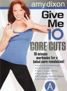 Amy Dixon Give Me Ten Core Cuts 10 Minute Workouts DVD New SEALED 