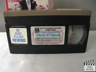 Micki and Maude VHS Dudley Moore Amy Irving Ann Reinking