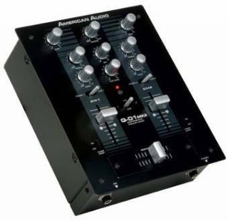 American Audio Q D1 MKII Pro DJ PA Rack Mount Mixer New