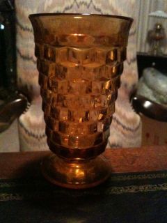 Vintage Fostoria American Amber Beverage Glass RARE