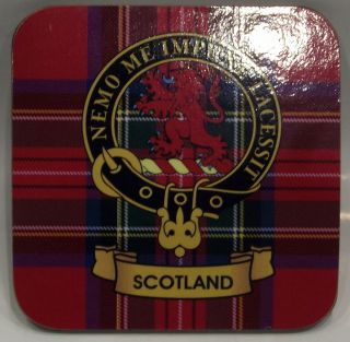   Scottish Gifts Clan Crested Coasters Anderson to Gordon
