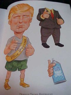 New 2012 Political Circus Inaction Figures 52 Paper Dolls of 