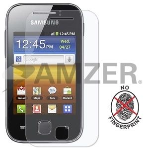 Amzer Anti Glare Screen Protector with Cleaning Cloth for Samsung 