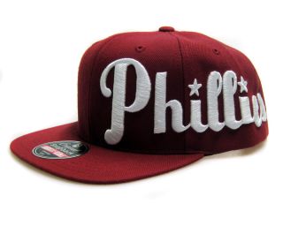 American Needle Phillies MLB Baseball Blindside Snapback Cap Hat