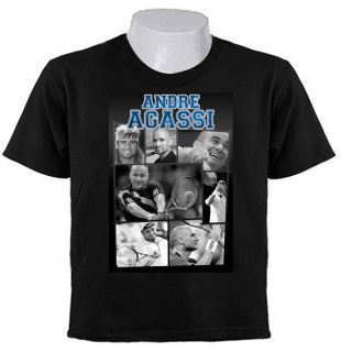 Andre Agassi Tennis Golden Years Memorabilia T Shirts Vegas Nevada 