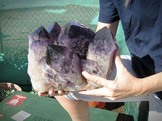 Amethyst Crystals Anahí Mine Bolivia