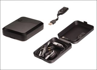   headset travel case analog to usb adapter quick guide is not included